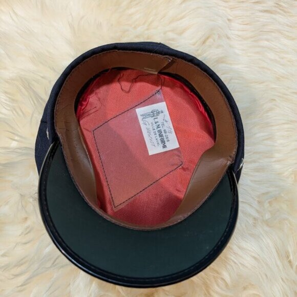 Vintage Firefighter Stanbridge East Fire Dept Hat - Picture 7 of 7